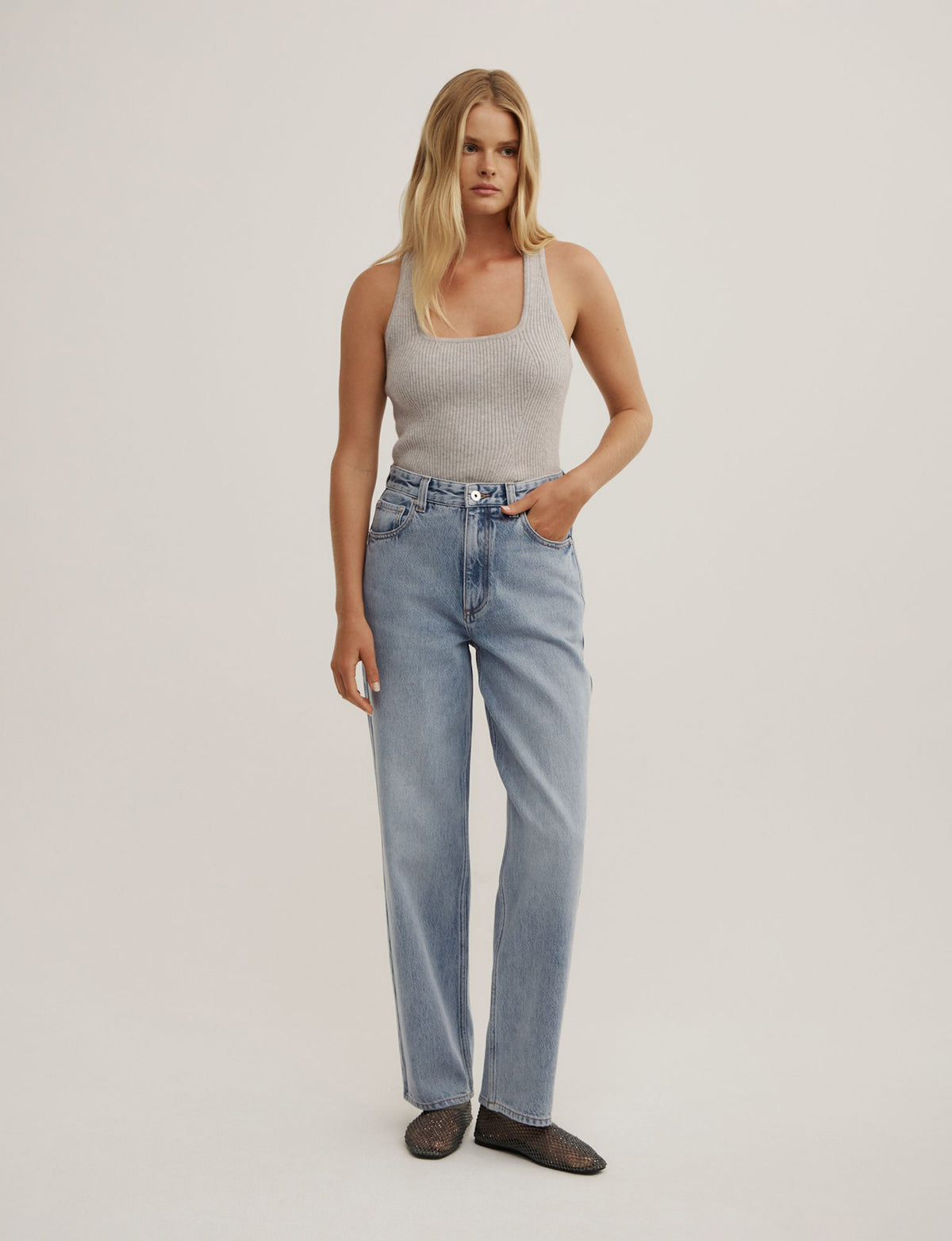 Stovepipe Jeans