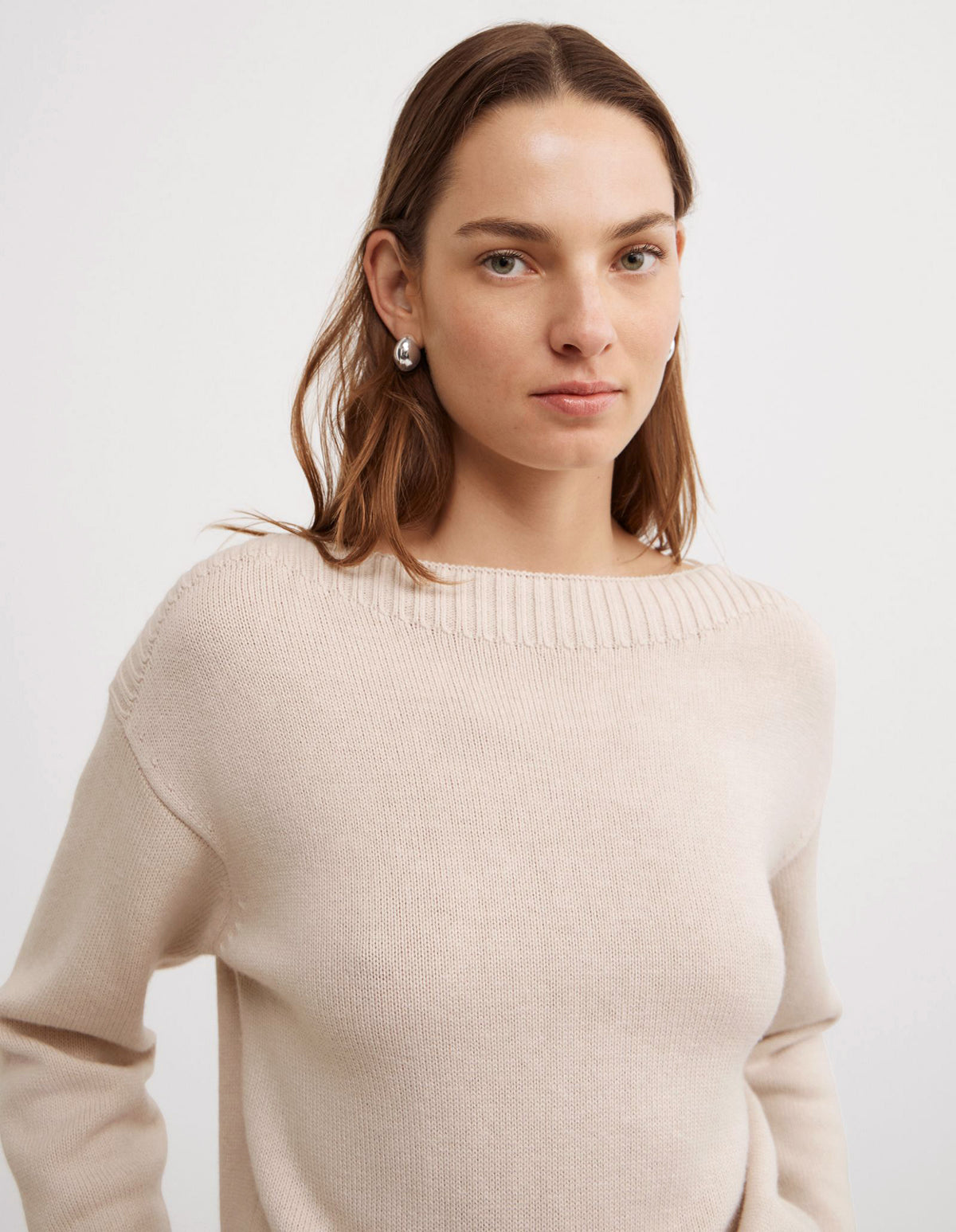 Boat Neck Knit