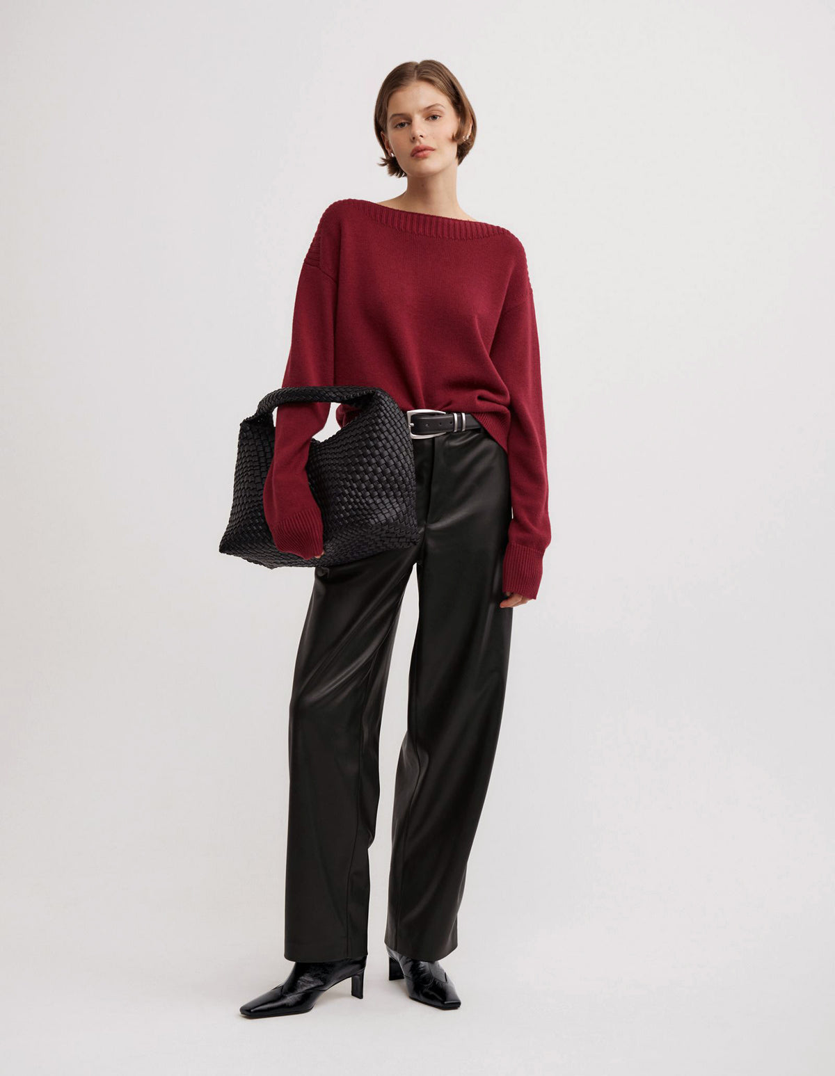 Boat Neck Knit