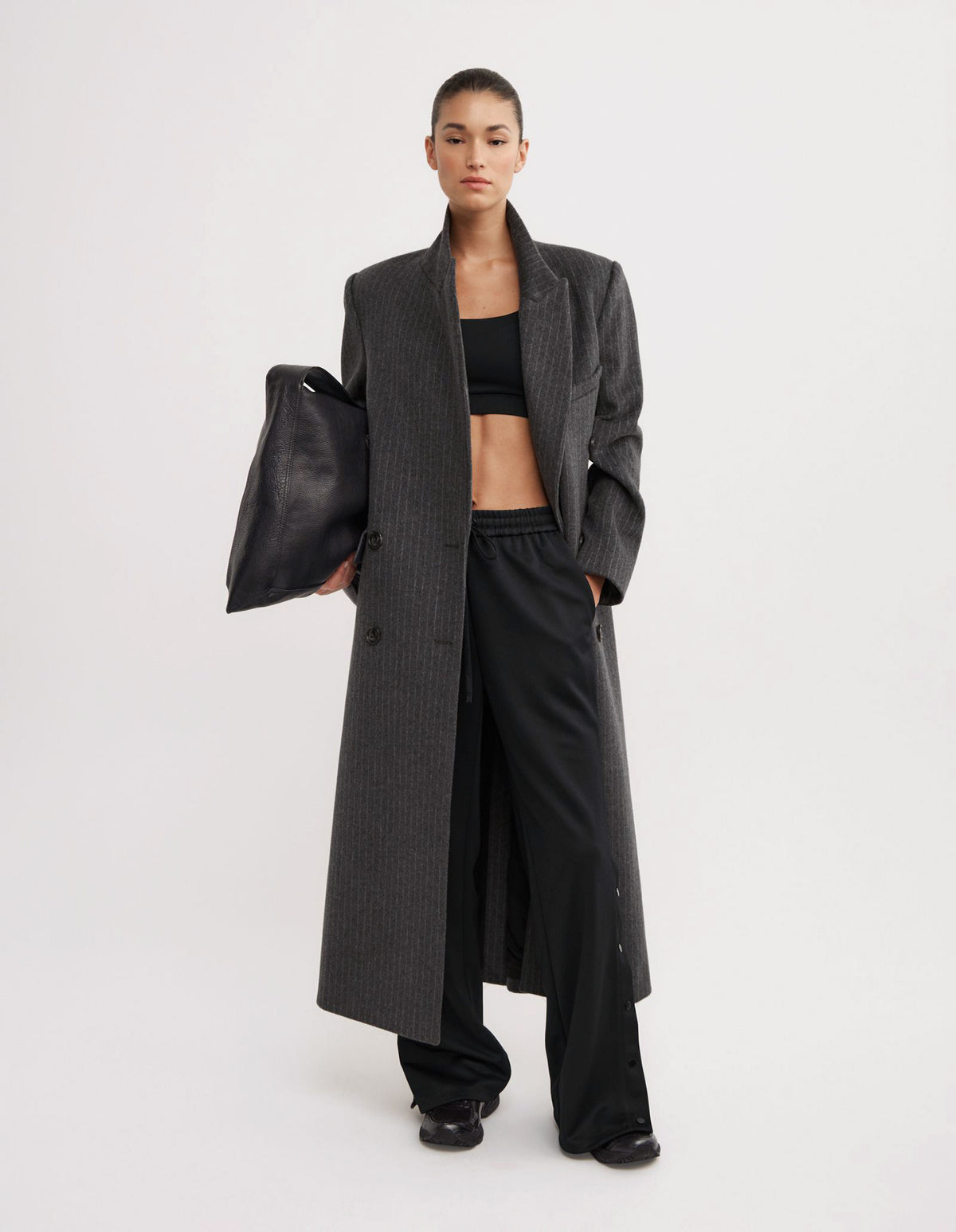 Side Snap Track Pants