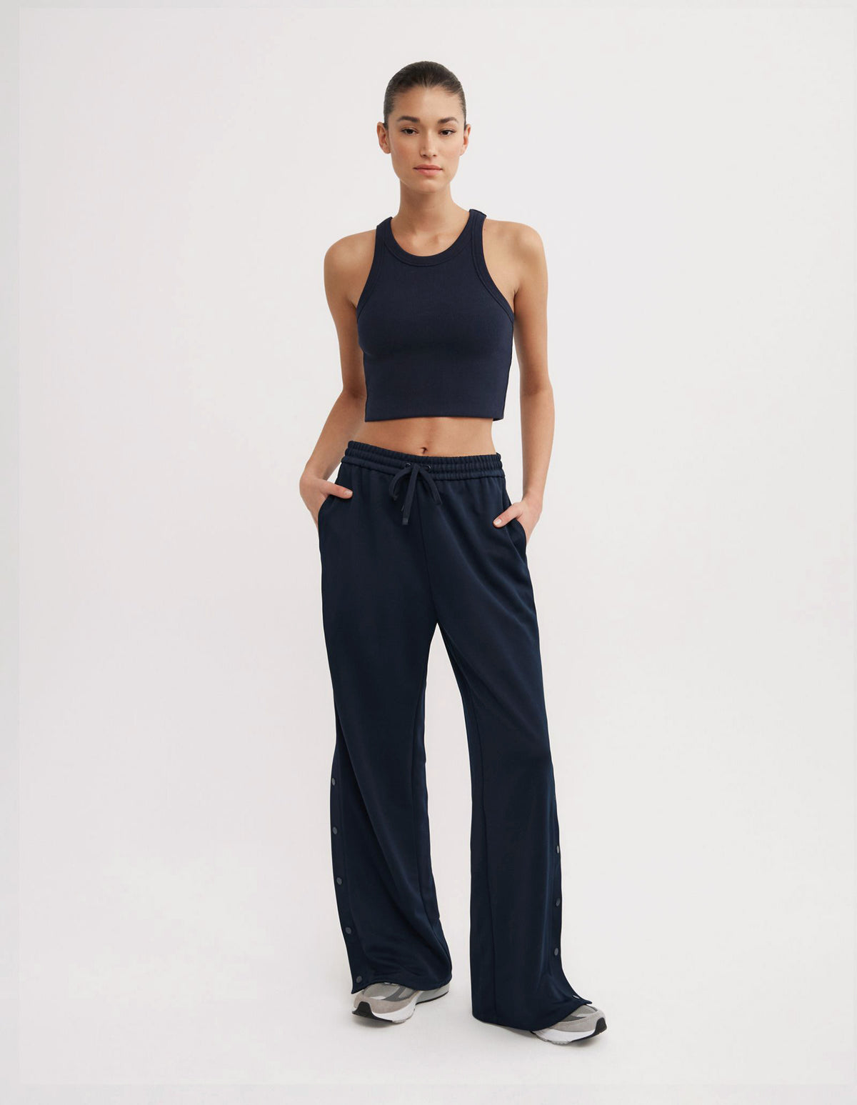 Side Snap Track Pants