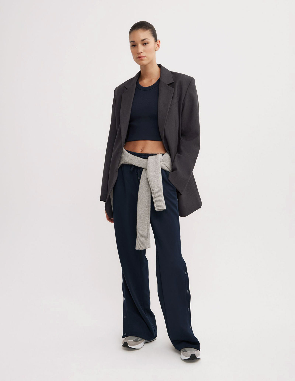 Side Snap Track Pants