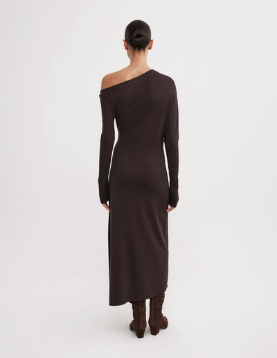 Off Shoulder Knit Dress