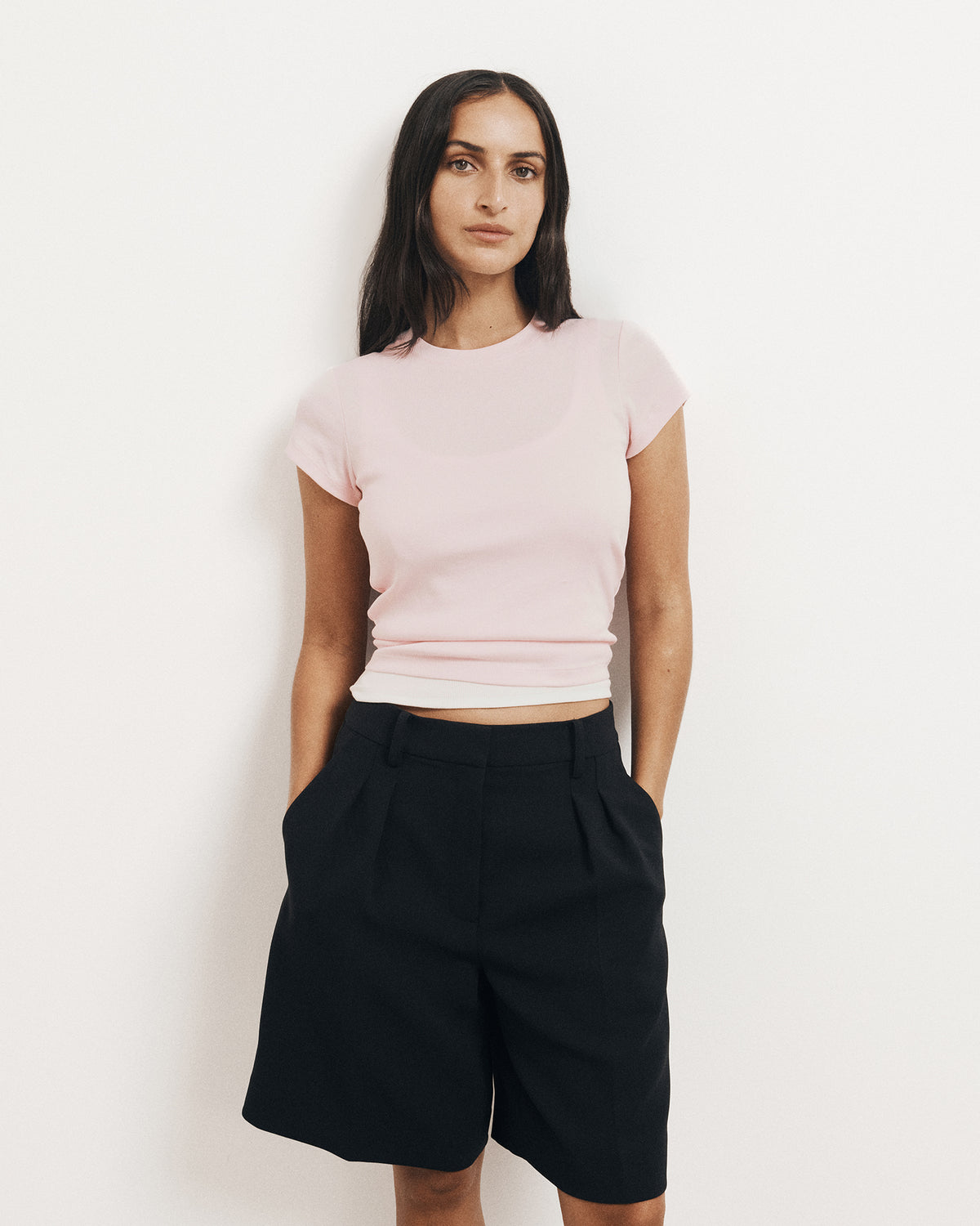 Short Sleeve Fitted T-Shirt