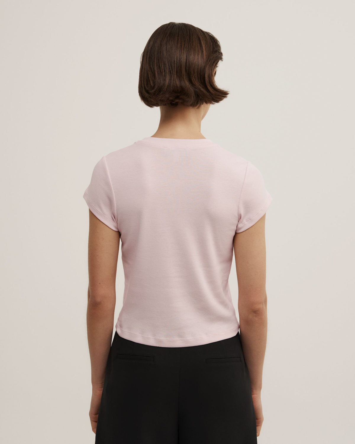 Short Sleeve Fitted T-Shirt