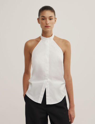 OCRF Halter White Shirt