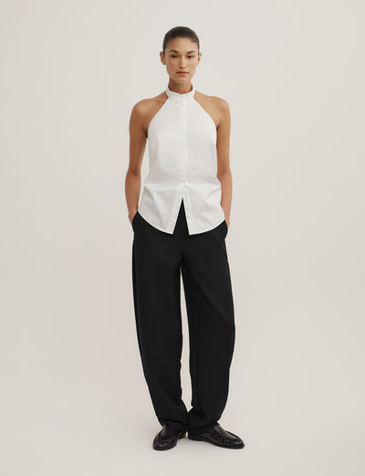 OCRF Halter White Shirt