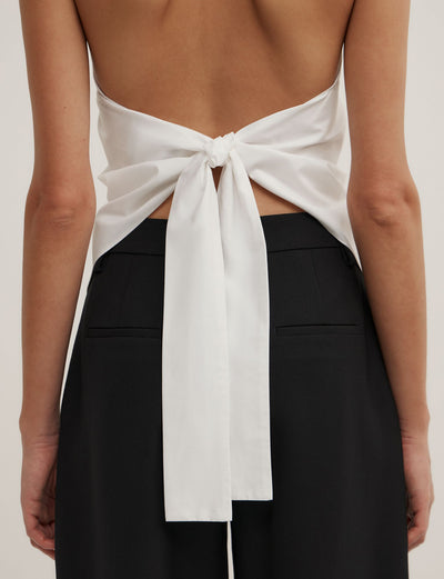 OCRF Halter White Shirt