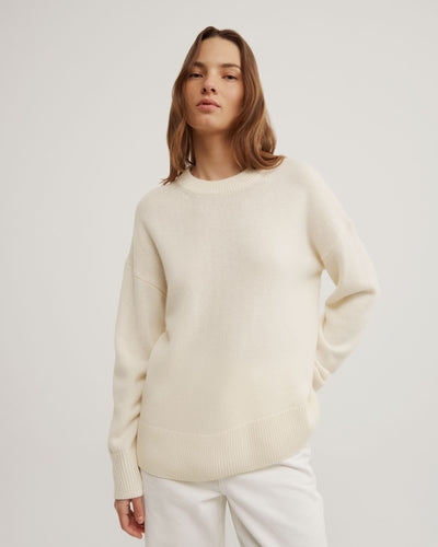 Relaxed Crew Neck Knit