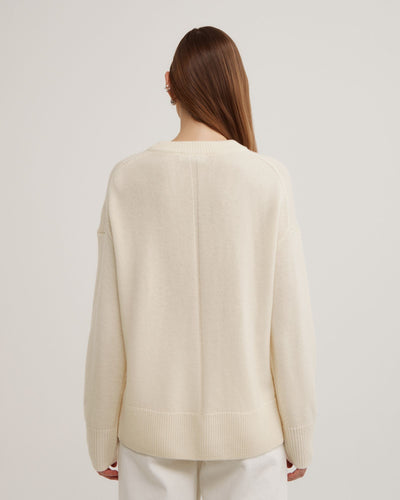 Relaxed Crew Neck Knit