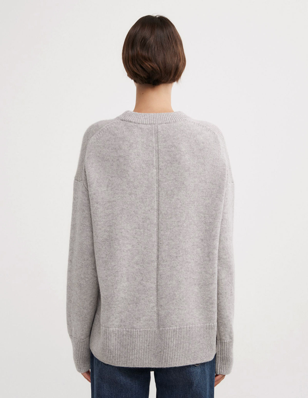 Relaxed Crew Neck Knit