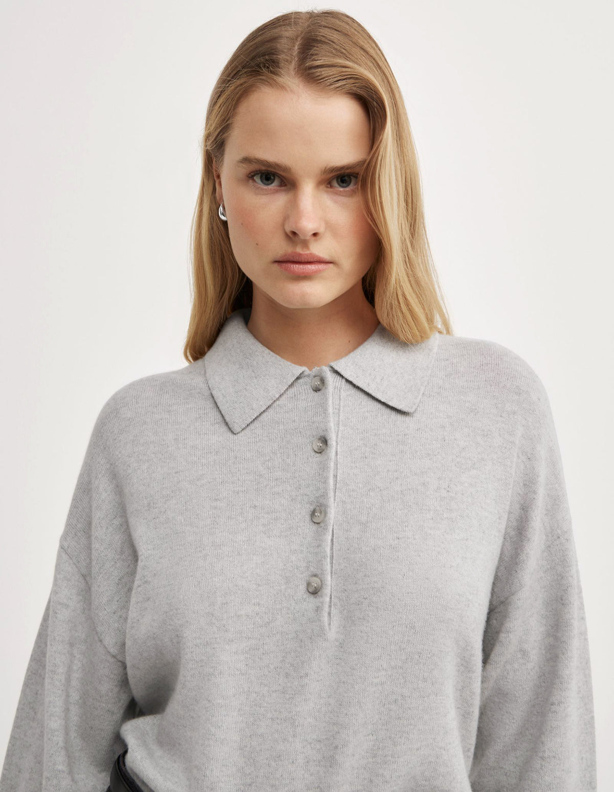 Collared Knit Polo