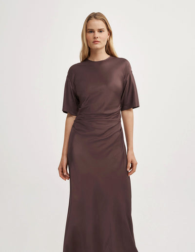 Tuck Waist Dress