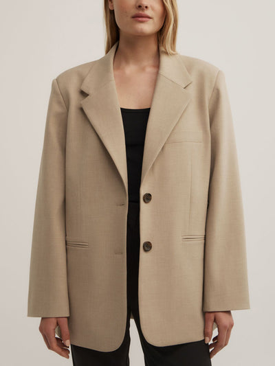 Wrap Front Blazer