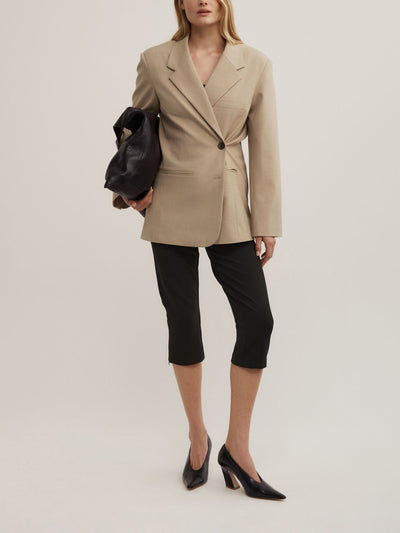 Wrap Front Blazer