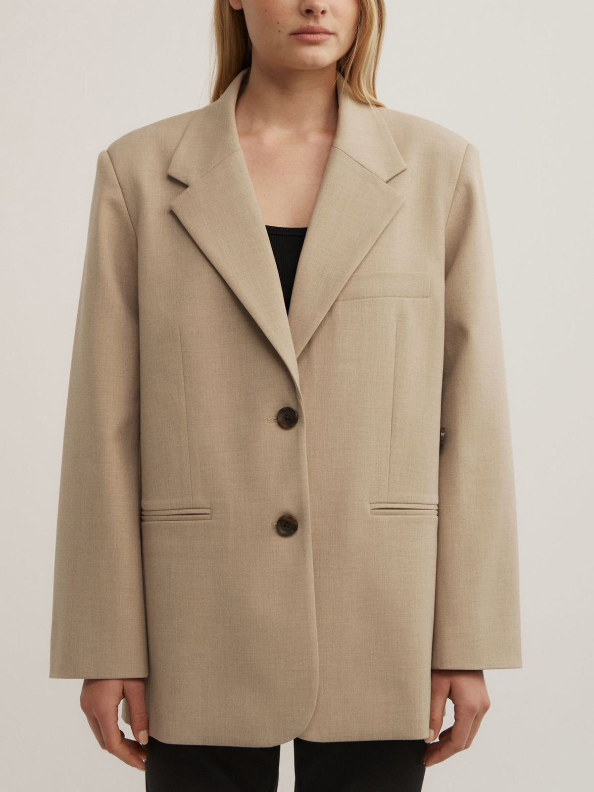 Wrap Front Blazer