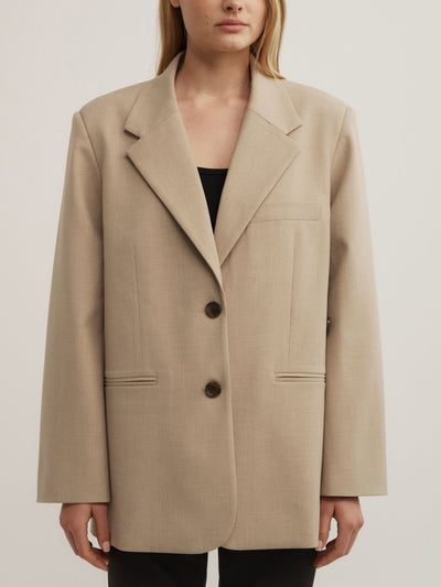 Wrap Front Blazer