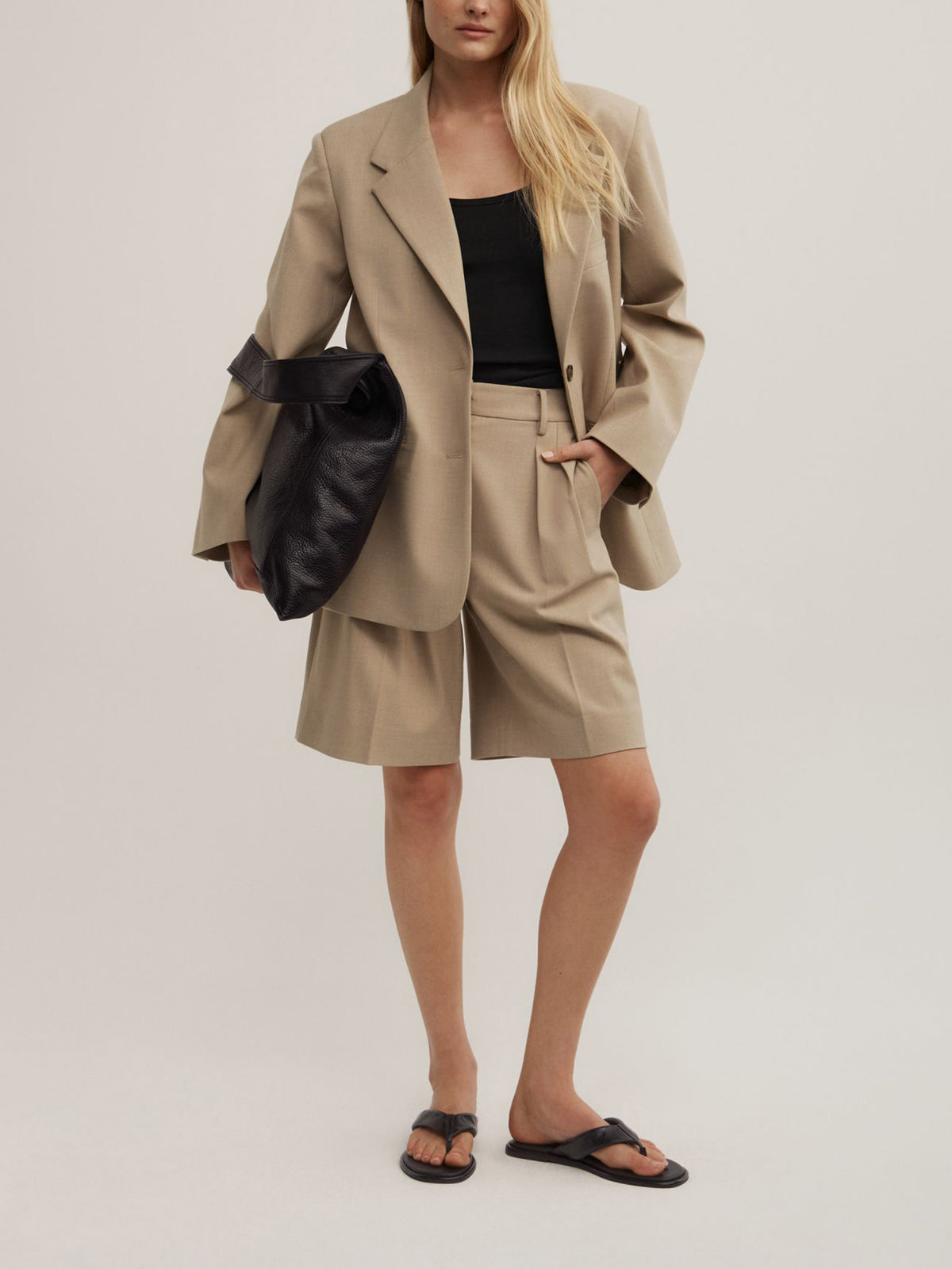 Wrap Front Blazer