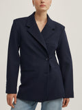 Wrap Front Blazer