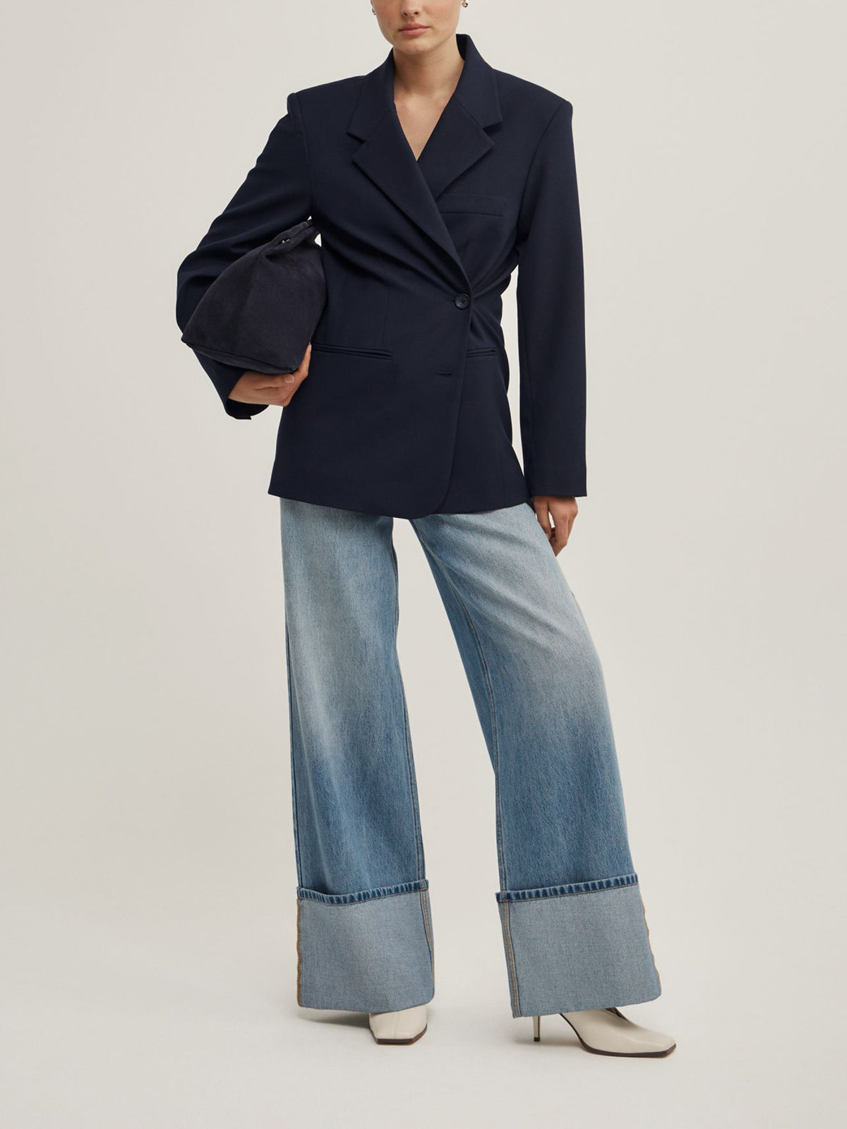 Wrap Front Blazer