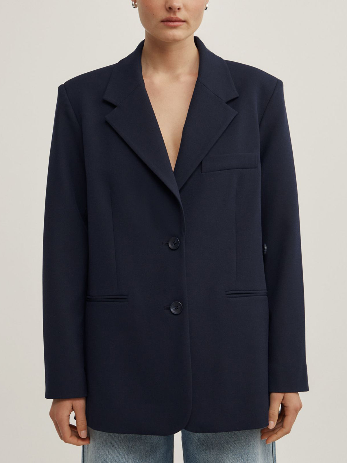 Wrap Front Blazer