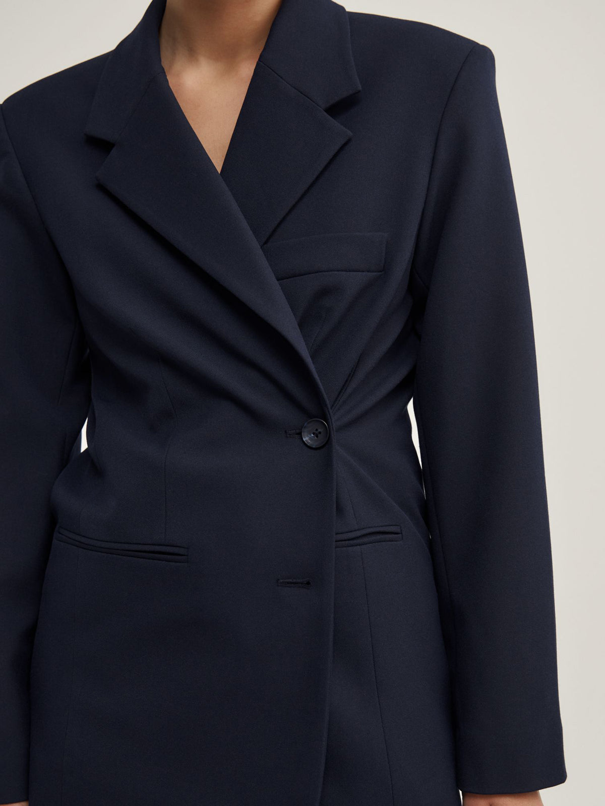 Wrap Front Blazer