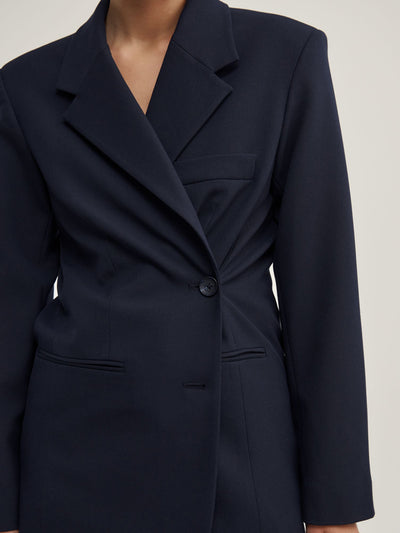 Wrap Front Blazer