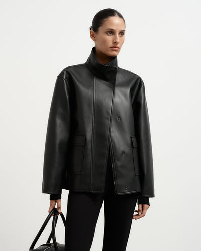 Boxy Biker Jacket