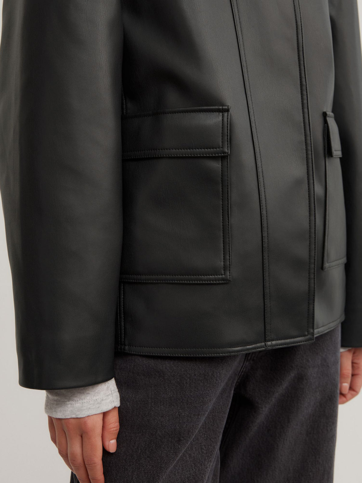 Boxy Biker Jacket