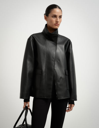 Boxy Biker Jacket