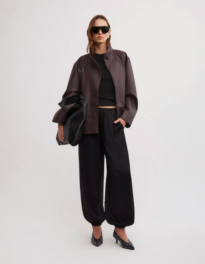 Boxy Biker Jacket