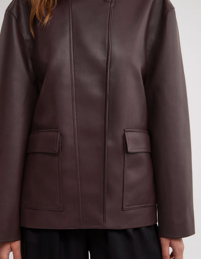 Boxy Biker Jacket