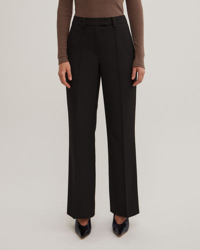 Tailored Straight Leg Pants