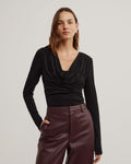 Cowl Neck Top