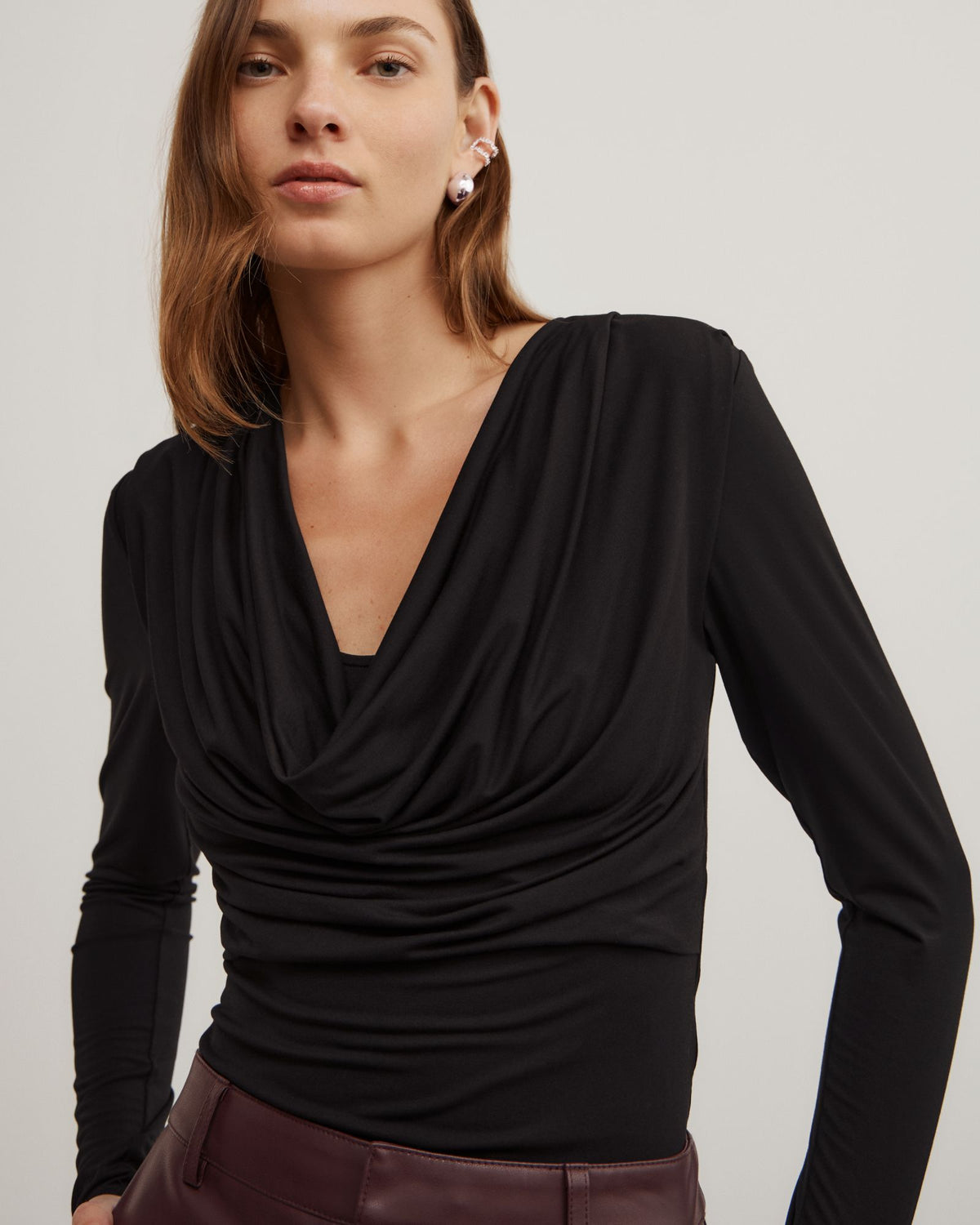 Cowl Neck Top