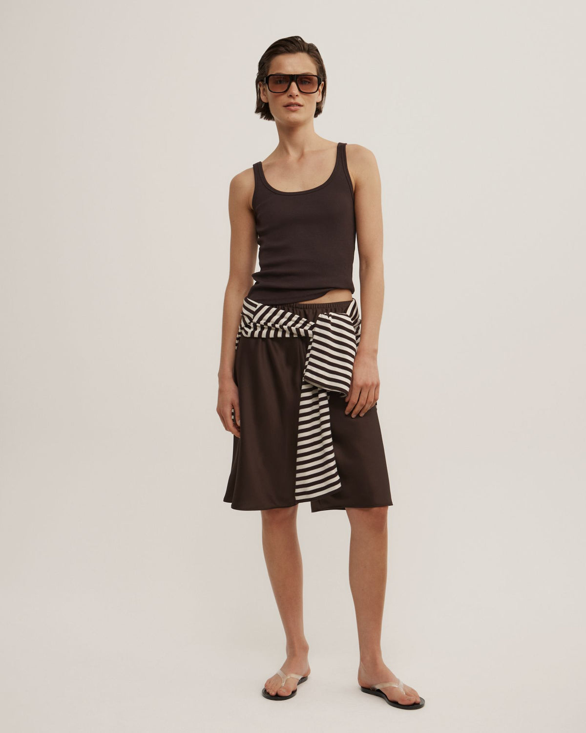 Fine Scoop Neck Tank