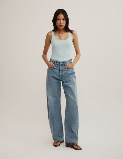 Fine Scoop Neck Tank