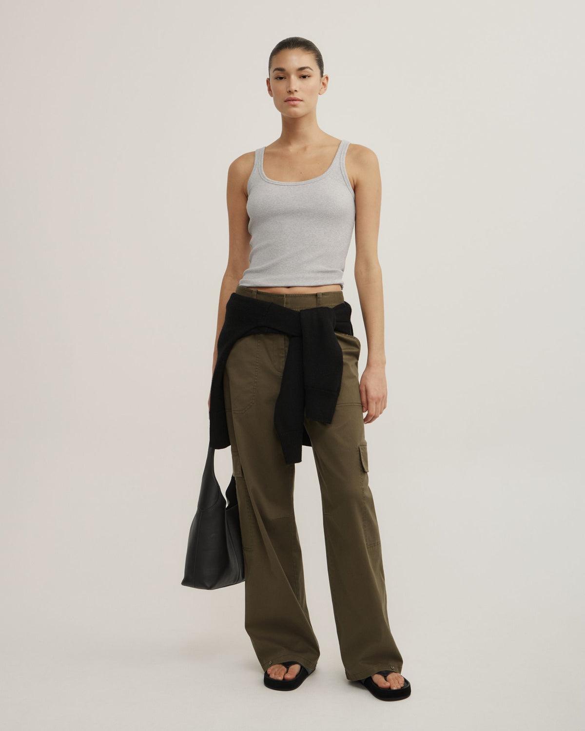 Fine Scoop Neck Tank