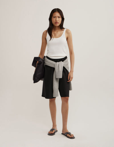 Fine Scoop Neck Tank