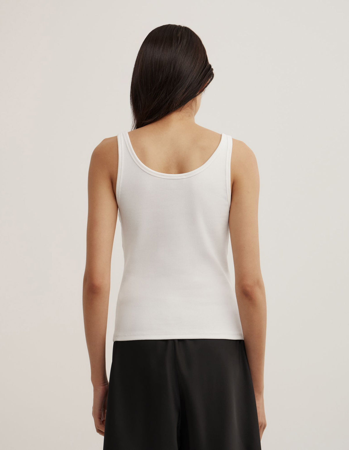 Fine Scoop Neck Tank