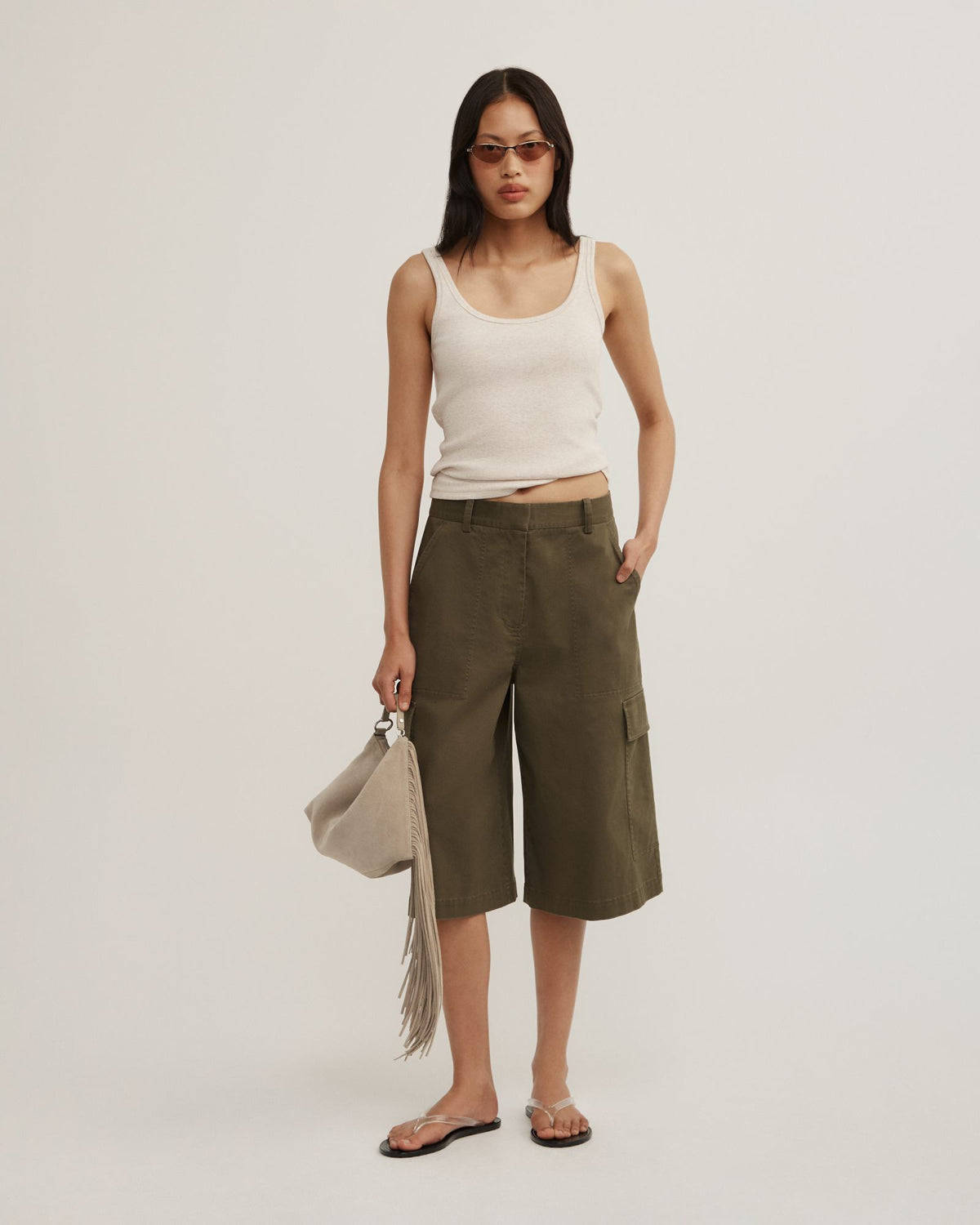 Fine Scoop Neck Tank