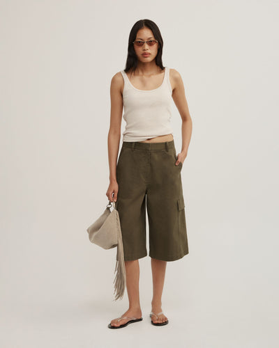 Fine Scoop Neck Tank