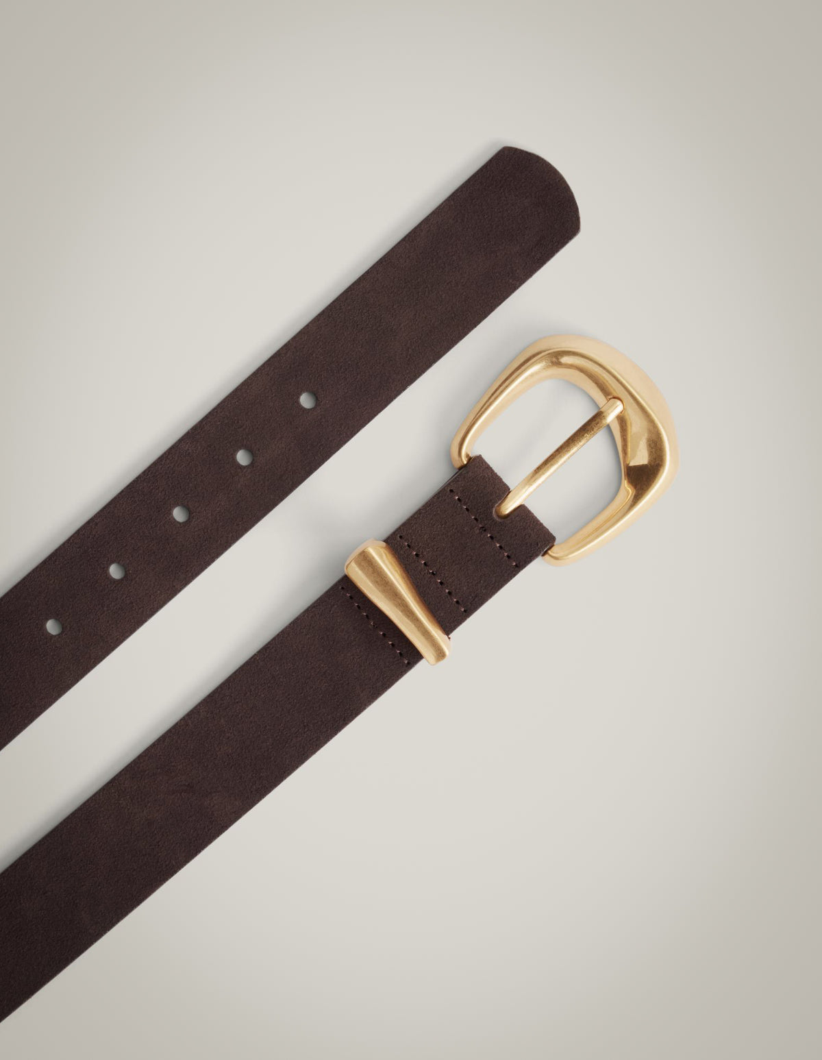 Hailee Organic Suede Belt