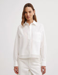 Sheer Insert Shirt