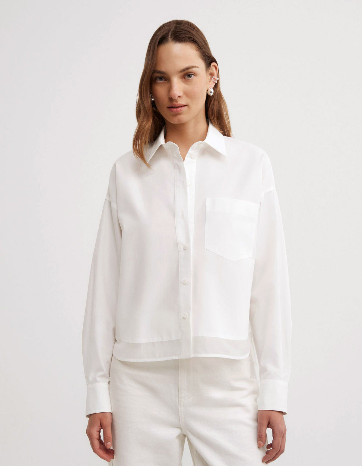 Sheer Insert Shirt