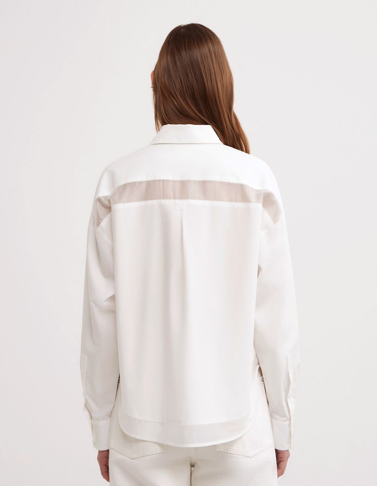Sheer Insert Shirt