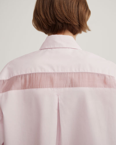 Sheer Insert Shirt
