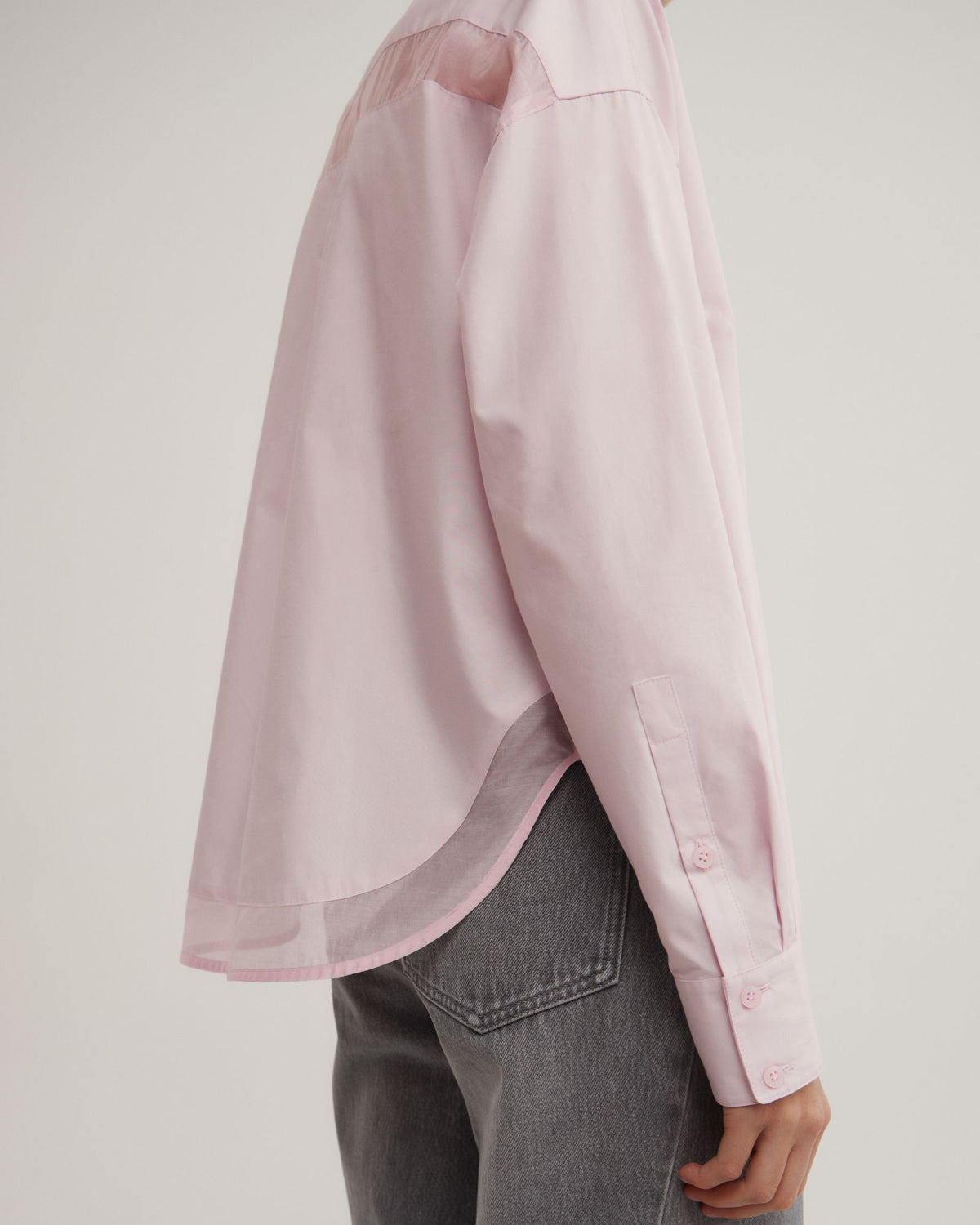 Sheer Insert Shirt