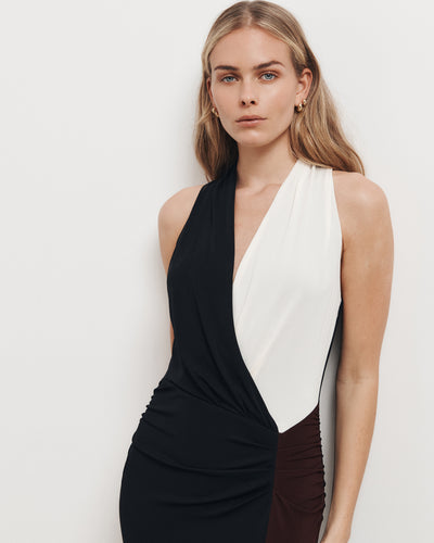 Colour Blocked Dress
