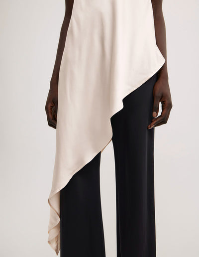 Asymmetric Strapless Top